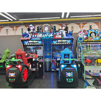 Simulador de Conducción de Autos y Motos para 2 Jugadores, Máquina de Juego Dinámica para Centro de Juegos Arcade, Personalizable al por Mayor