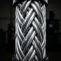 Câble d'alimentation blindé SWA gainé de cuivre, isolé XLPE, 0,6-1 kV, résistant aux hydrocarbures, pour installation souterraine (pétrole et gaz)