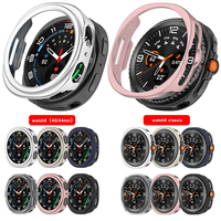 Accesorios para Relojes Inteligentes, Carcasa Protectora Rígida para PC, Funda Protectora para Samsung Galaxy Watch 8, Cubierta para Galaxy Watch 8