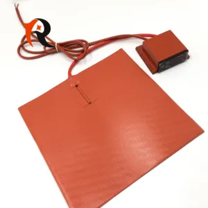 Hot sale Industrial 220V 240V Flexible Rubber Oil Pad Silicone Rubber Heater for pipes