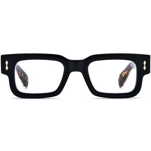 Lunettes en Acétate Femme 2025 Nouveau Design de Marque Monture Carrée Homme Épaisse Lunettes Optiques Verres Personnalisés - Product Image 4