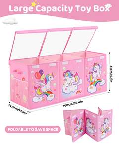 Meilleures ventes directes tout nouveau <span class=keywords><strong>produit</strong></span> boîte de rangement de jouets rose de haute qualité organisateur de trucs de bébé portable - Product Image 2