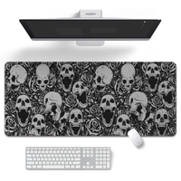 Tapis de souris XXL personnalisé de haute qualité 2026 LW, grand tapis de bureau souple et étendu avec sublimation d'illustration gratuite