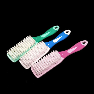 Shoe Brush Set 3Pcs Plastic Bristles Soft Cleaning For Shoes Clothes Household Use - Product Image 1