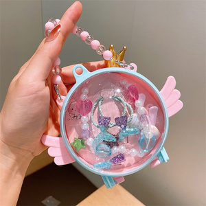 Set di Gioielli con Collana Pendente Ali d'Angelo per Bambine <span class=keywords><strong>3</strong></span>-7 <span class=keywords><strong>Anni</strong></span> - Product Image 6