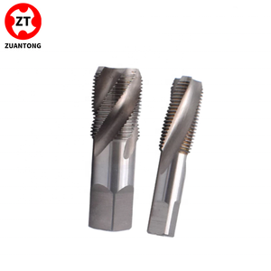Tarauds à filetage mécanique ZUANTONG HSSE à cannelures spirales pour tuyaux NPS <span class=keywords><strong>NPT</strong></span> <span class=keywords><strong>1</strong></span>/<span class=keywords><strong>8</strong></span> <span class=keywords><strong>1</strong></span>/4 3/<span class=keywords><strong>8</strong></span> <span class=keywords><strong>1</strong></span>/2 3/4 - Product Image 2