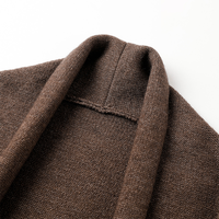 Ensemble deux pièces décontracté personnalisé pour femme : pull en maille et pantalon à cordon de serrage en dentelle de couleur unie