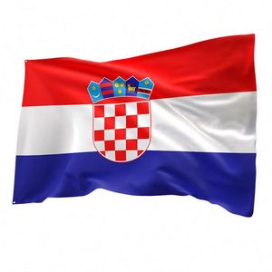 High Quality Custom 3x5 Pennant <b>Flags</b> of All Countries Including Croatian Made of Polyester Cloth Custom Logo-Factory Prices - Product Image 1