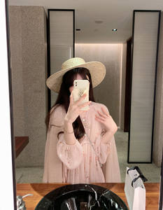 กระโปรงสั้นใหม่สำหรับฤดูใบไม้ผลิ/ฤดูร้อนสำหรับ2023ชุดเดรสทรงสลิมฟิตแขนยาวกระโปรงลายดอกไม้แยกส่วนสไตล์ฝรั่งเศสสำหรับฤดูใบไม้ผลิ/ฤดูร้อน - Product Image 5