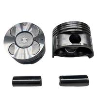 Kit de pistons de moteur en aluminium AUFERAY 78,7 mm avec axe et segments OE 13101-15050 pour Toyota 5A-FE 1,5 L compatible avec Corolla AE100 Vios Soluna