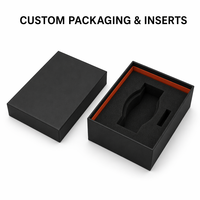 Boîte cadeau en papier rigide mat de luxe avec logo personnalisé, couvercle et base intérieurs vibrants, emballage en carton, ensemble OEM/ODM