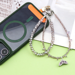Cinturino a Tracolla di Alta Qualità per Telefono da Donna con Perline Luccicanti per Cellulare - Product Image 2