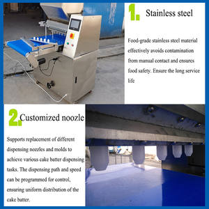 Máquina para Hacer Galletas Macaron, Máquina Dosificadora de Pastel Madeleine - Product Image 2