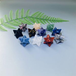 Venta al por Mayor de Colgantes Merkaba de Cristal Natural de Obsidiana de 1 Pulgada, Estrella de <span class=keywords><strong>Cuarzo</strong></span> <span class=keywords><strong>Aventurina</strong></span> para Decoración - Product Image 6