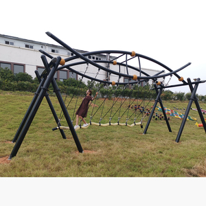 Toboggan extérieur en plastique pour enfants <span class=keywords><strong>ALICE</strong></span>, structure métallique, grand équipement de jeu de jardin pour maternelle - Product Image 1
