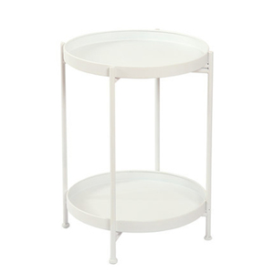 Bàn Kim Loại Khay Bàn Điều Khiển Phòng Khách Hiện Đại Bàn Phòng Ngủ Bàn Cà Phê Tròn - Product Image 5