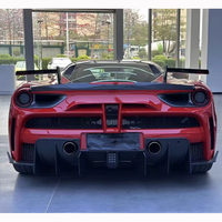 Untuk 488 Modifikasi Bumper Depan dan Belakang, Kap Mesin, Side Skirt, Kit Mobil Plastik, Kit Bodi Mobil Baru Super Car Gaya Mysy Berkualitas Tinggi