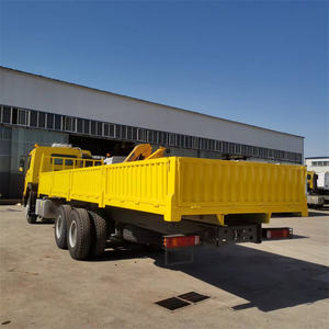 ใหม่หรือใช้จีน HOWO 4x2 6x4 8 10 20T รถบรรทุกสินค้าออกแบบรถตู้รั้วกล่องสินค้า - Product Image 4