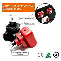 Connecteur de borne murale automobile en cuivre pour batterie, 300A 350A 400A, haute intensité, pour bateau, VTT, système d'énergie solaire