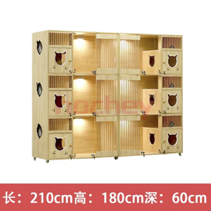 MT Medical cage en bois personnalisée de haute qualité pour chats cage légère pour animaux de compagnie lunettes de tempérament pour <span class=keywords><strong>animalerie</strong></span> - Product Image 2
