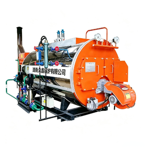 <span class=keywords><strong>Caldera</strong></span> de Vapor Industrial Horizontal de Tubos de Fuego a <span class=keywords><strong>Gas</strong></span> Zhongxin de 2 Toneladas y 10 Toneladas/h, con Acero Especial, 1 Año de Garantía, Precio Económico - Product Image 2