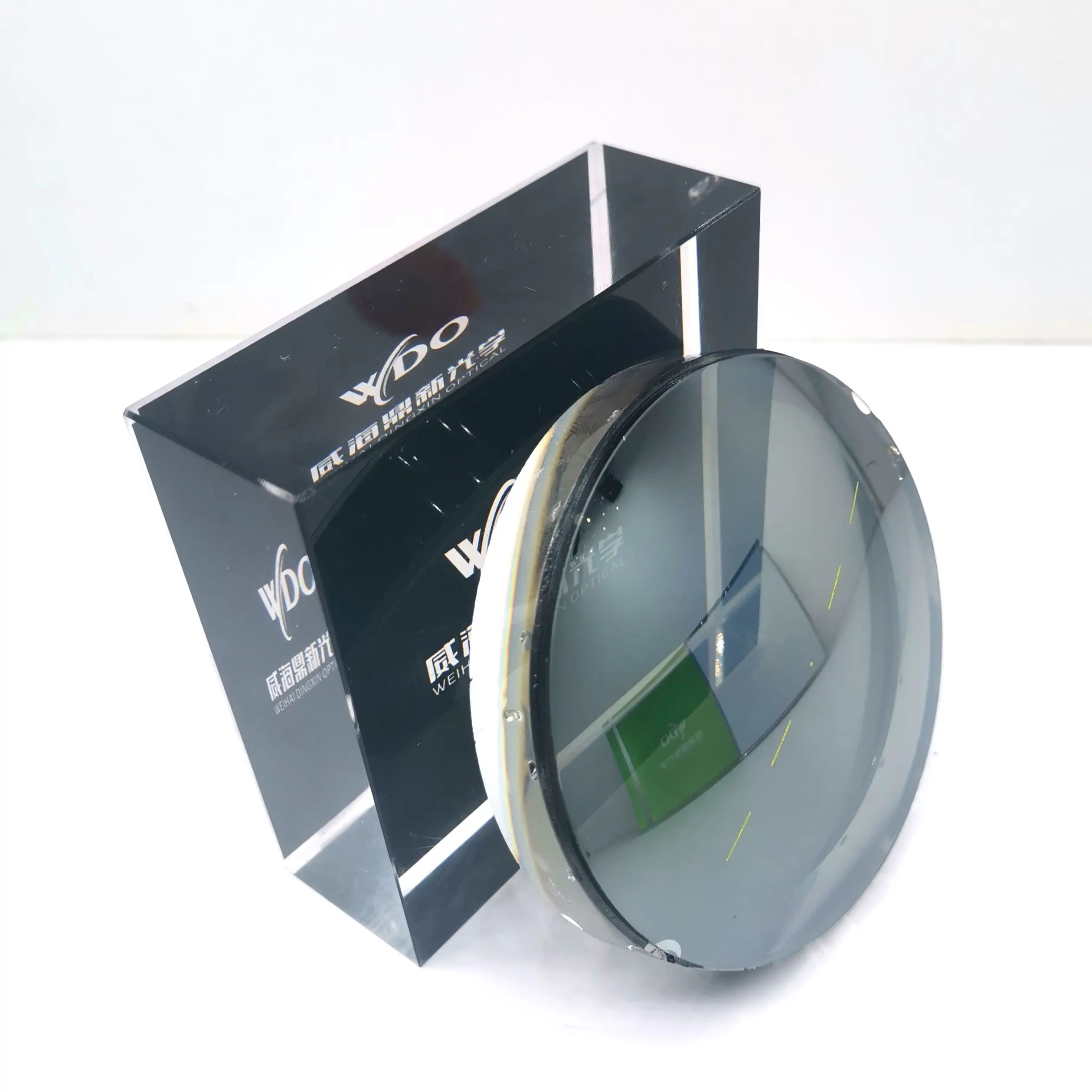WDO 1.499 semi-finished polarized HC Green Blue Brown 77mm mirror lensescr39 hmc lens manufacturer cr39 polarized