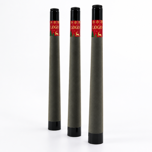 Christmas Gift Red Label Custom Black Ceramic Tip Pre-made <b>Rolled</b> Cones Cigarette Tobacco Smoking <b>Rolled</b> Cones with Plastic Tube - Product Image 3