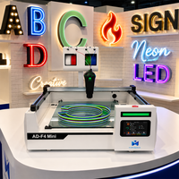 Impresora 3D Mingda AD-F4 Mini Profesional para Letreros Acrílicos Personalizados, Impresora 3D para Instalaciones Artísticas y Modelos de Exhibición