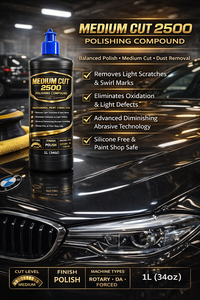 GRAPHONEX <span class=keywords><strong>MEDIUM</strong></span> <span class=keywords><strong>CUT</strong></span> <span class=keywords><strong>2500</strong></span> Composé de polissage professionnel pour la correction de la peinture, idéal pour les rayures légères et les marques de tourbillons - Product Image 6