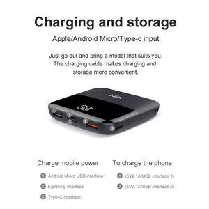 Batería portátil de <span class=keywords><strong>10000Mah</strong></span>, minibatería portátil con pantalla Led Lcd, gran oferta - Product Image 4