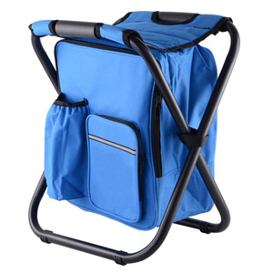 Outdoor Aluminium Klapp rucksack Camping Strandkorb, Strandkorb <span class=keywords><strong>Trolley</strong></span> Cooler Mit Regenschirm Rucksack Stuhl - Product Image 4