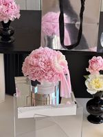 Konservierte Pfingstrosen im Eimer-Bouquet, Ewige Blumen Geschenkbox für Valentinstag, Muttertag, Geburtstag