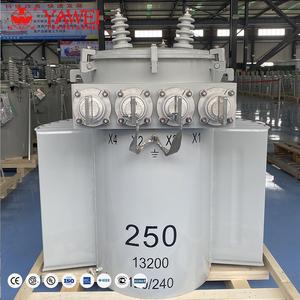 25 кВА 34,5 кВА 50 кВА 75 кВА 100 кВА однополюсный трансформатор 13,8 кВ 13,2 кВ до 120 В 220 В 60 Гц - Product Image 1