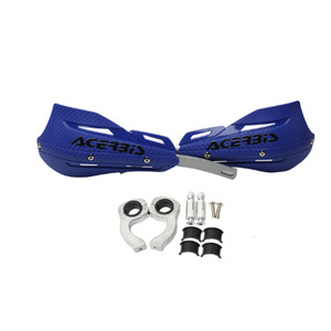 Protège-mains de moto ZUQING HB119 rouge universel pour protection de guidon tout-terrain avec kit de montage - Product Image 2