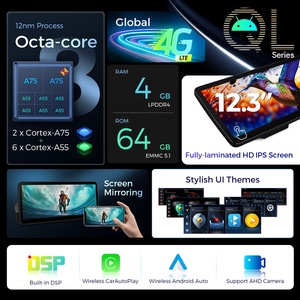 Xtrons 12.3 "Android 13 Octa Core xe Màn hình Carplay 4 gam LTE Android Auto Car đài phát thanh cho BMW 3 Series E90 E91 E92 e93 2008-2012 - Product Image 2
