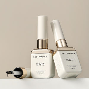 Nuevo Pegamento en Gel de Larga Duración <span class=keywords><strong>para</strong></span> Puntas de <span class=keywords><strong>Uñas</strong></span>, Gel Difuminador, Capa Base y Capa Superior sin Limpieza con Logotipo - Product Image 1