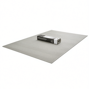 Tapis d'intérieur rectangulaire Manemi moderne à tissage plat en chevrons 5x7, antidérapant, pour salon, en polypropylène, lavable en machine - Product Image 1