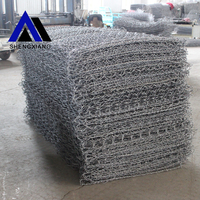 Grillage hexagonal galvanisé pour clôture de poulailler, filet de volaille, et gabion robuste pour boîte gabion