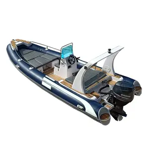 CE 20ft 6m luxury patrol boat rib 600 sofa inflatable boat mantaray inflatable boat