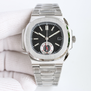 Reloj Patek Philippe Paulareis Automático, Mecánico, Luminoso, con Cristal de Zafiro, Correa de Cuero, Acero Inoxidable, Alta Calidad - Product Image 2