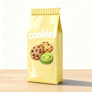 Bolsas de Mylar con Cierre Hermético, Biodegradables e Impermeables, para Galletas y Aperitivos, Bolsa de Embalaje de Plástico con Refuerzo Lateral - Product Image 2