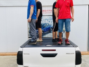 อุปกรณ์ตกแต่งรถกระบะ <span class=keywords><strong>4x4</strong></span> ฝาปิดกระบะท้ายแบบม้วน สำหรับรถมิตซูบิชิ แอล200 - Product Image 6