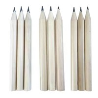 Crayons de golf en bois avec gomme, logo personnalisé, 100 mm (0,72*10 cm), prix usine, prix compétitif