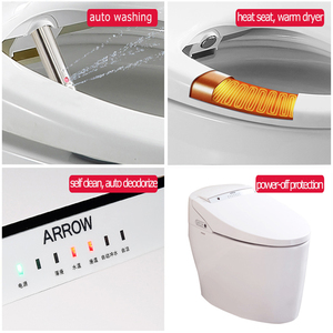 Inodoro Inteligente Automático de Cerámica Marca ARROW, Sanitario Inteligente con Precio Competitivo - Product Image 4