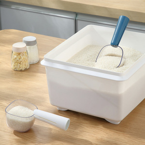 EVEFU Cuchara Medidora Multifuncional de Plástico ABS Transparente para Arroz, Harina, Alimentos para Mascotas y Granos - Product Image 3