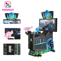 Machine de jeu d'arcade simulateur de tir vidéo à monnayeur pour 2 joueurs, prix d'usine