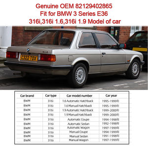 Tubo de Escape de Acero Inoxidable Original de Fábrica 82129402865 para <span class=keywords><strong>BMW</strong></span> Serie 3 E36 <span class=keywords><strong>316i</strong></span> 1.6 <span class=keywords><strong>316i</strong></span> <span class=keywords><strong>1.9</strong></span> - Product Image 3