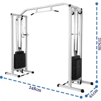 SENFENG SPORTS Usine Vente Haute Qualité Gym Fitness Équipement Câble Crossover Machine Station Gym en Multi Fonction