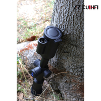 Lunette de chasse thermique haute résolution 640x512 avec objectif 50mm à mise au point automatique, télémètre laser 1000m, PIP, WIFI et enregistrement
