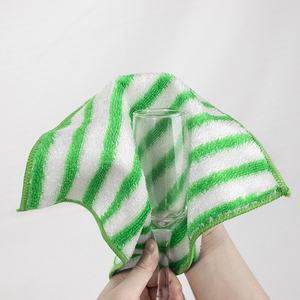 Personnalisé 25*25CM Nouveau Design Haute Qualité Réutilisable Absorbant Écologique Cuisine Chiffons De Nettoyage En Fibre De Bambou Torchons - Product Image 4